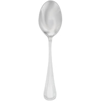 Walco 9201 Classic Bead 6 1/16" 18/10 Stainless Steel Extra Heavy Weight Teaspoon - 12/Pack