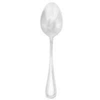 Walco 9203 Classic Bead 8 3/8" 18/10 Stainless Steel Extra Heavy Weight Tablespoon / Serving Spoon - 12/Pack