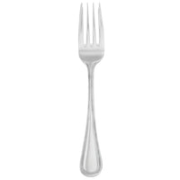 Walco 9206 Classic Bead 7" 18/10 Stainless Steel Extra Heavy Weight Salad Fork - 12/Pack