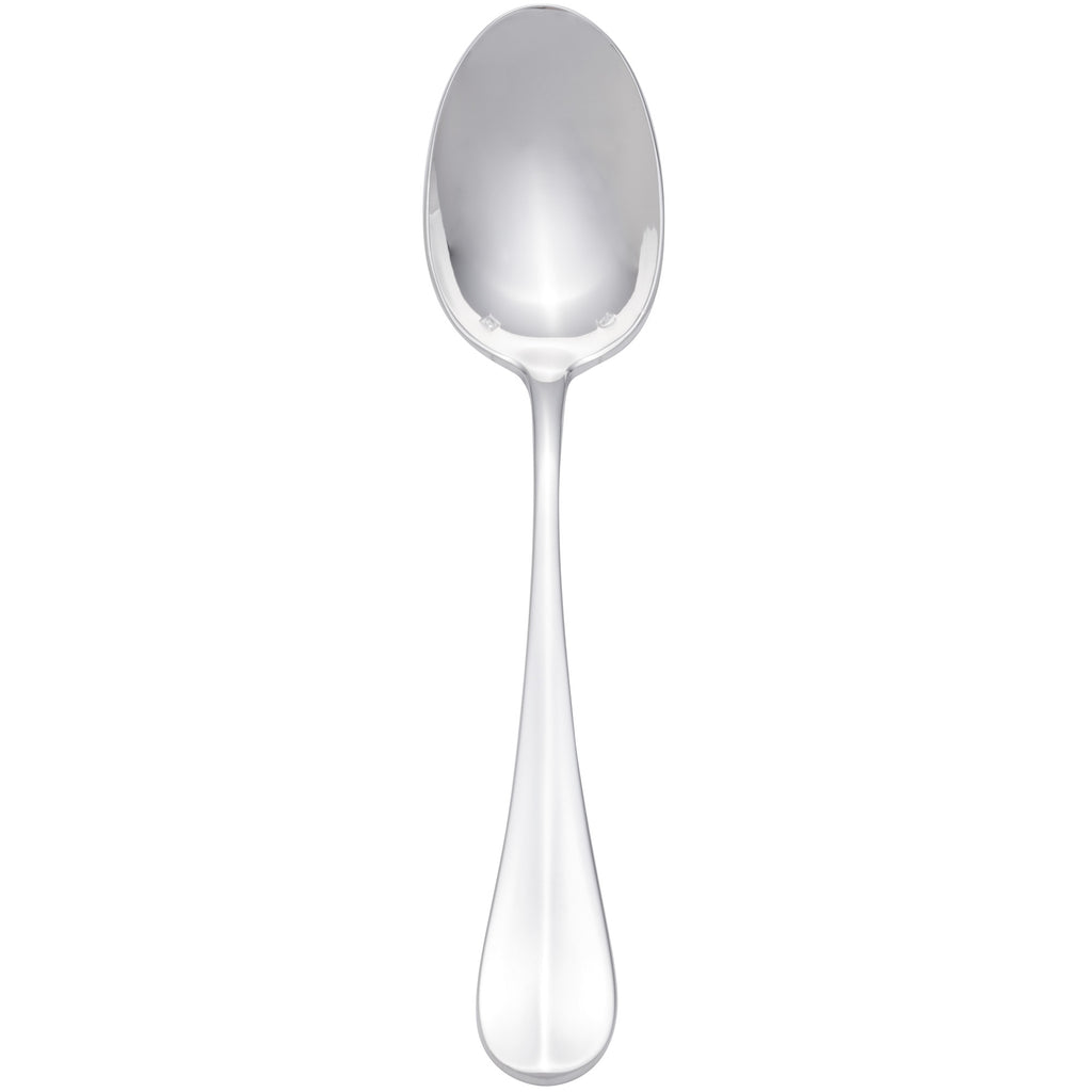 Chef & Sommelier T4906 Renzo 7 1/4" 18/10 Stainless Steel Extra Heavy Weight Dessert Spoon by Arc Cardinal - 12/Pack