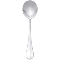 Chef & Sommelier T4909 Renzo 6 7/8" 18/10 Stainless Steel Extra Heavy Weight Soup Spoon by Arc Cardinal - 12/Pack