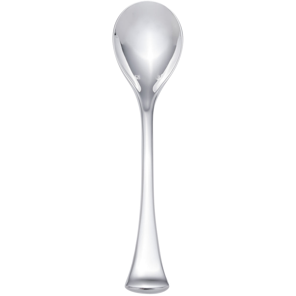 Chef & Sommelier T5109 Diaz 7" 18/10 Stainless Steel Extra Heavy Weight Soup Spoon by Arc Cardinal - 12/Pack