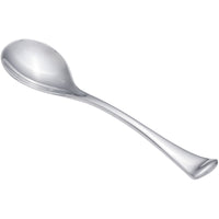 Chef & Sommelier T5109 Diaz 7" 18/10 Stainless Steel Extra Heavy Weight Soup Spoon by Arc Cardinal - 12/Pack
