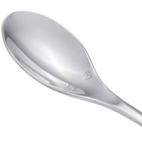 Chef & Sommelier T5110 Diaz 5 1/2" 18/10 Stainless Steel Extra Heavy Weight European Teaspoon by Arc Cardinal - 12/Pack