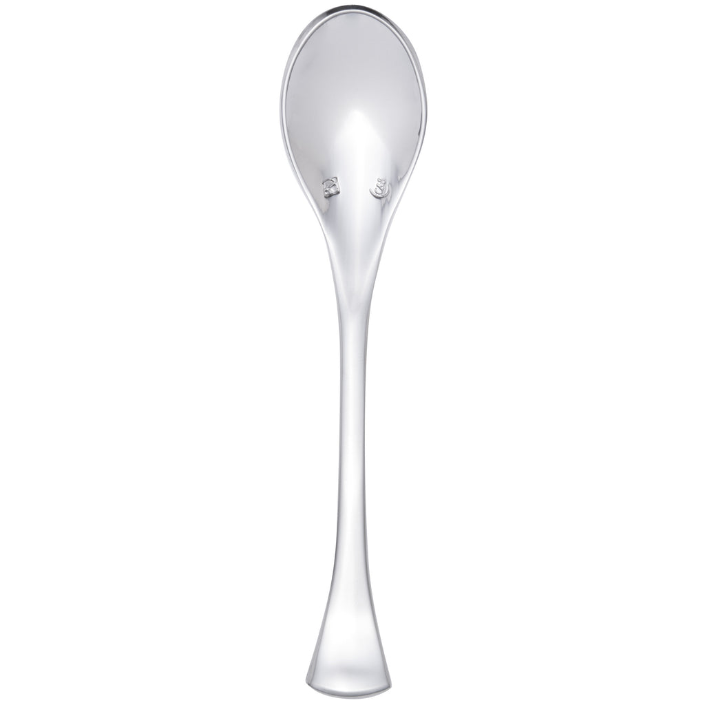 Chef & Sommelier T5111 Diaz 4 1/2" 18/10 Stainless Steel Extra Heavy Weight Demitasse Spoon by Arc Cardinal - 12/Pack
