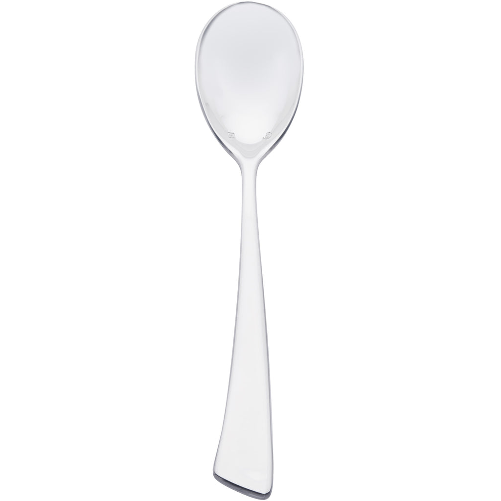 Chef & Sommelier T5202 Ezzo 8 1/4" 18/10 Stainless Steel Extra Heavy Weight Dinner Spoon by Arc Cardinal - 12/Pack