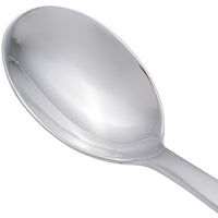 Chef & Sommelier T5406 Kya 7 3/8" 18/10 Stainless Steel Extra Heavy Weight Dessert Spoon by Arc Cardinal - 12/Pack