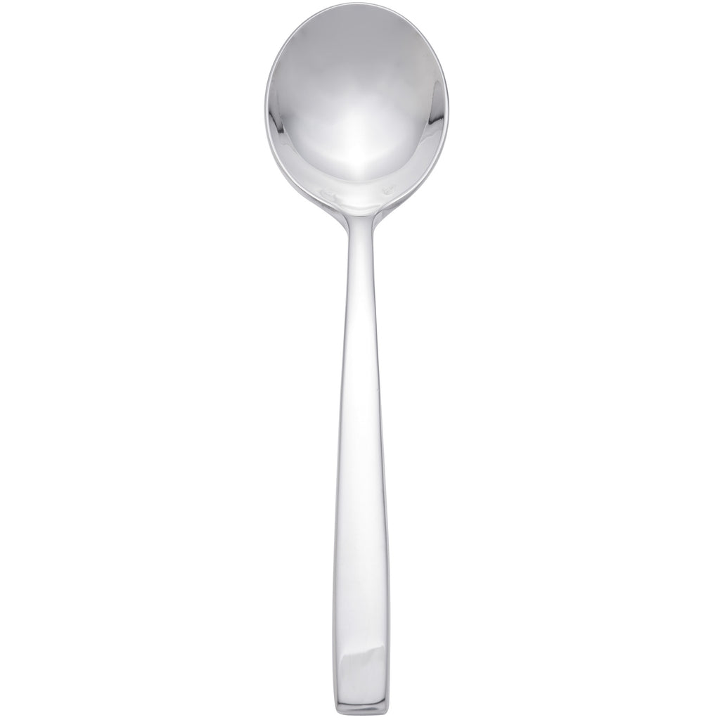 Chef & Sommelier T5409 Kya 7" 18/10 Stainless Steel Extra Heavy Weight Soup Spoon by Arc Cardinal - 12/Pack
