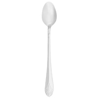 Walco 9804 Chalet 7 1/4" 18/10 Stainless Steel Extra Heavy Weight Iced Tea Spoon - 12/Pack