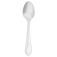 Walco 9829 Chalet 4 3/8" 18/10 Stainless Steel Extra Heavy Weight Demitasse Spoon - 12/Pack