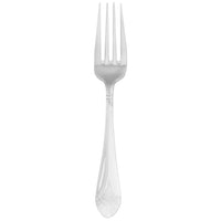 Walco 9805 Chalet 7 5/8" 18/10 Stainless Steel Extra Heavy Weight Dinner Fork - 12/Pack