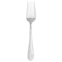 Walco 9806 Chalet 7" 18/10 Stainless Steel Extra Heavy Weight Salad Fork - 12/Pack
