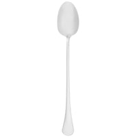 Walco 0704 Soho 7 1/4" 18/10 Stainless Steel Extra Heavy Weight Iced Tea Spoon - 12/Pack