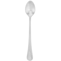 Walco 8104 Napa 7 1/8" 18/10 Stainless Steel Extra Heavy Weight Iced Tea Spoon - 12/Pack