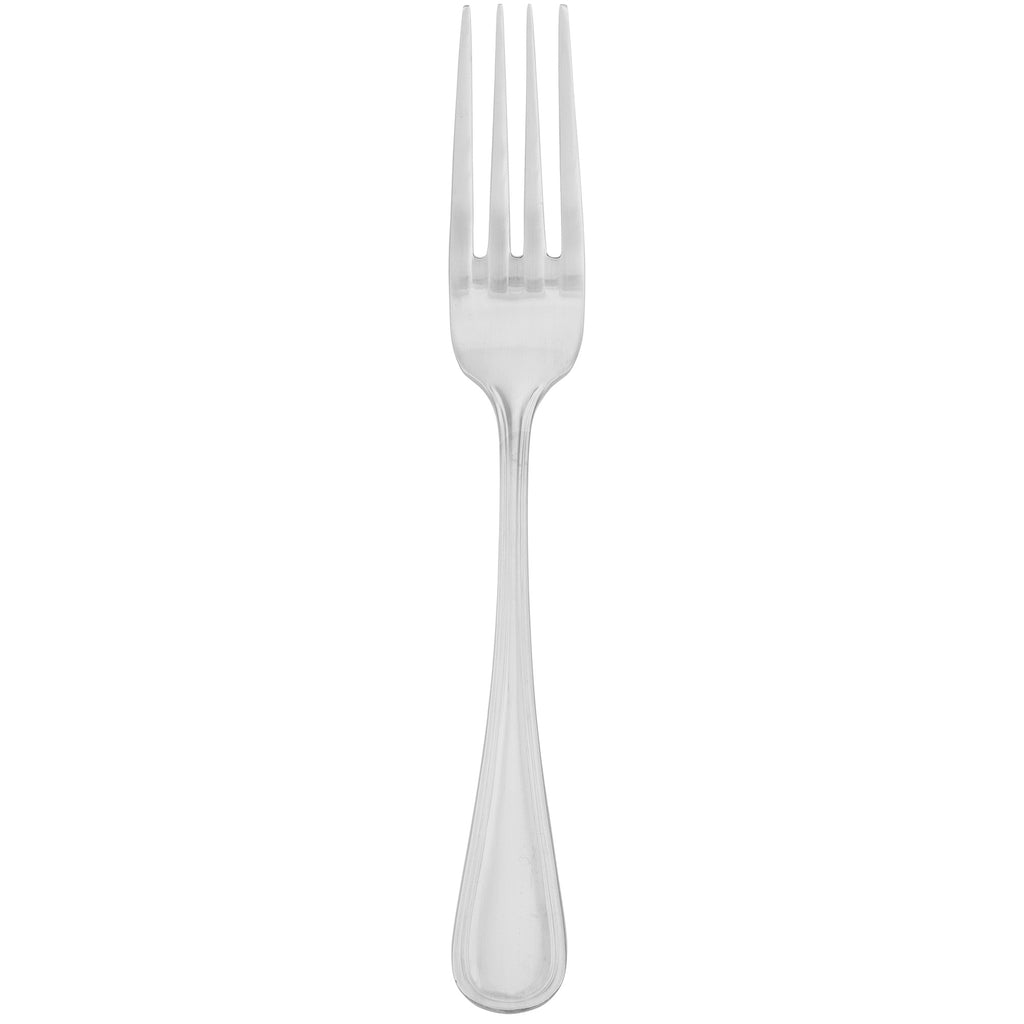 Walco 8105 Napa 7 1/2" 18/10 Stainless Steel Extra Heavy Weight Dinner Fork - 12/Pack