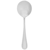 Walco 8112 Napa 5 3/4" 18/10 Stainless Steel Extra Heavy Weight Bouillon Spoon - 12/Pack