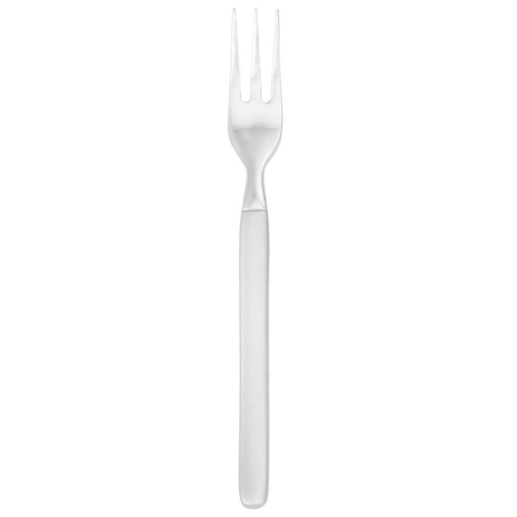 Walco S2515 Frosted Vogue 5 9/16" 18/10 Stainless Steel Extra Heavy Weight Cocktail Fork - 12/Pack