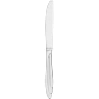 Walco 1911 Continuo 7" 18/10 Stainless Steel Extra Heavy Weight Solid Handle Butter Knife - 12/Pack