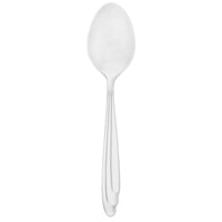 Walco 1929 Continuo 4 3/8" 18/10 Stainless Steel Extra Heavy Weight Demitasse Spoon - 12/Pack