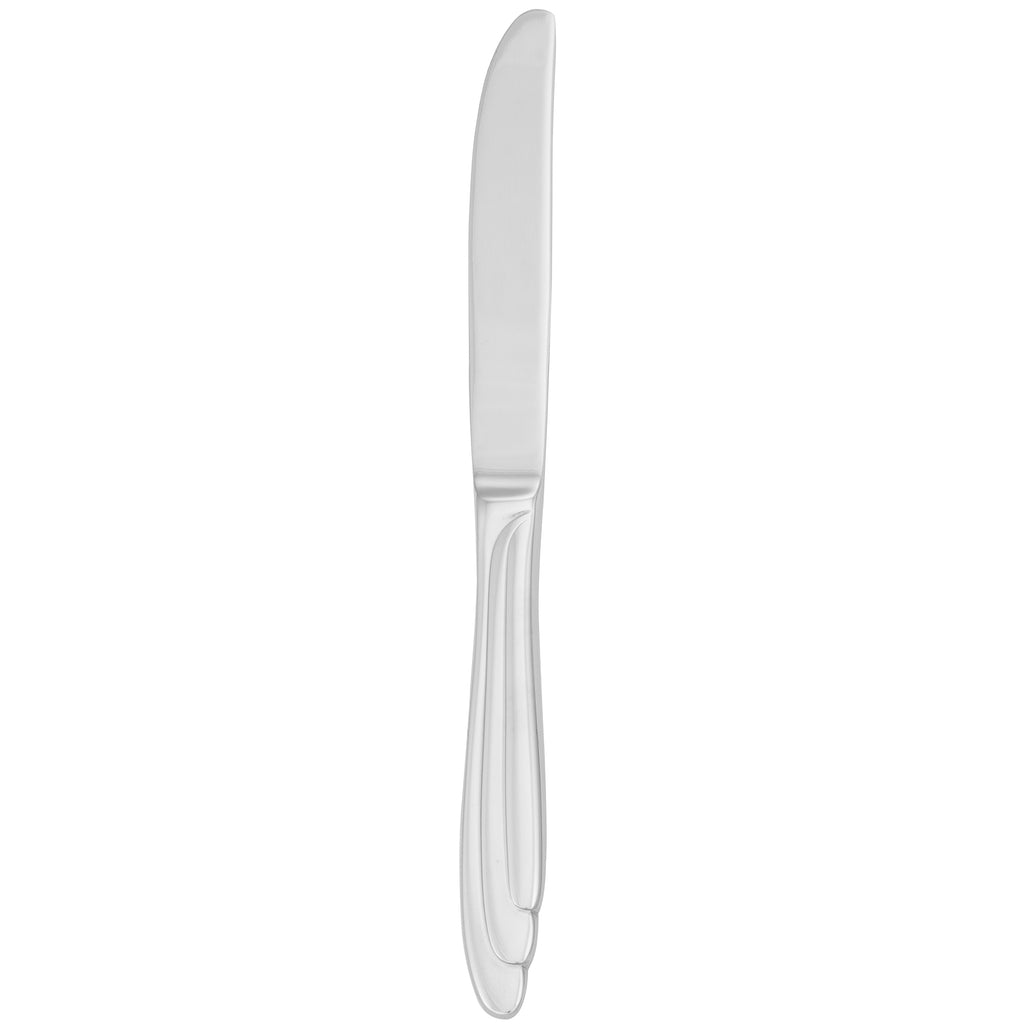 Walco 1945 Continuo 8 13/16" 18/10 Stainless Steel Extra Heavy Weight Dinner Knife - 12/Pack