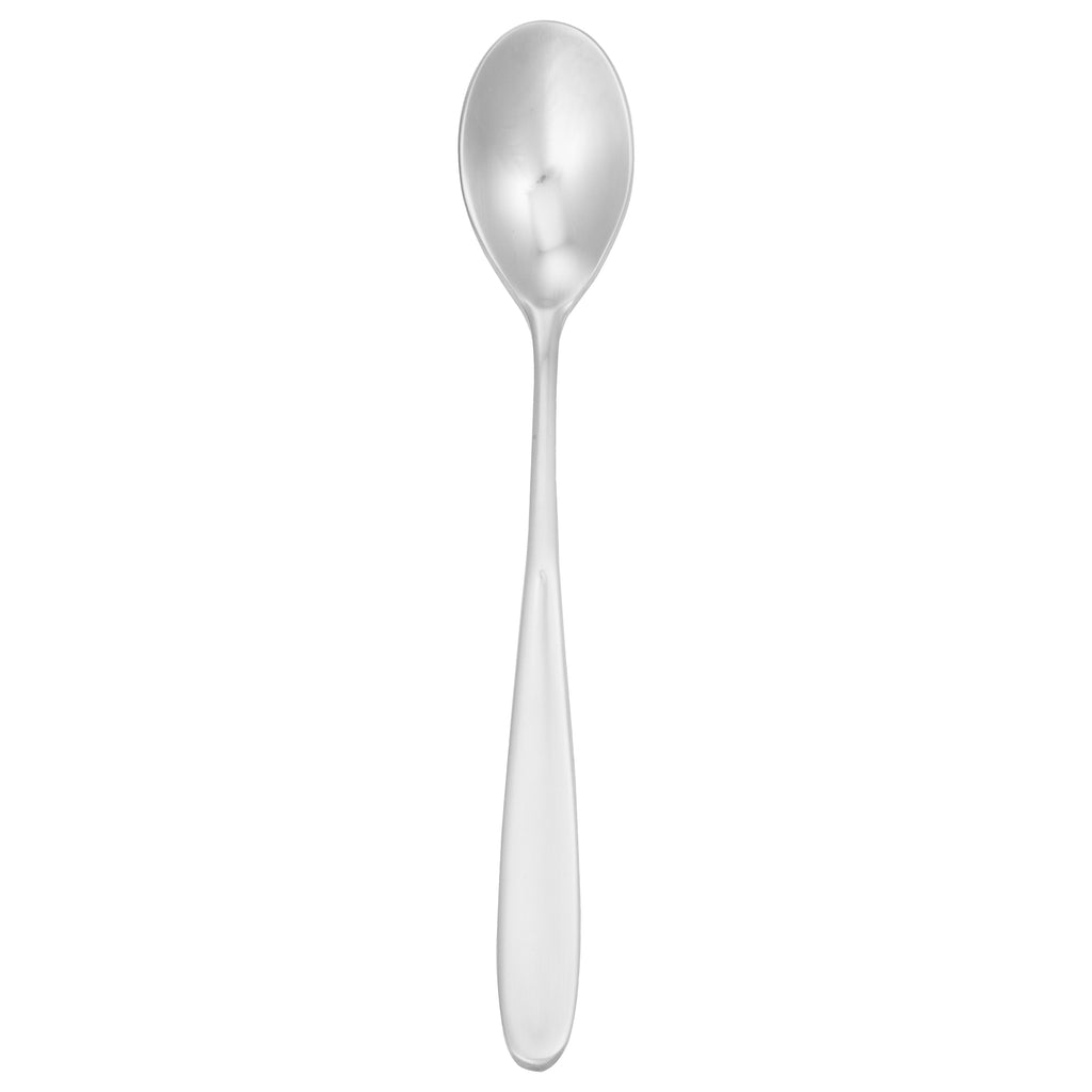Walco 2004 Modernaire 7 1/4" 18/10 Stainless Steel Extra Heavy Weight Iced Tea Spoon - 12/Pack