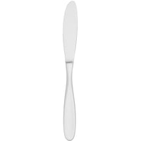 Walco 2045 Modernaire 8 13/16" 18/10 Stainless Steel Extra Heavy Weight Dinner Knife - 12/Pack