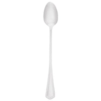Walco 4404 Classic Silver 7 1/4" 18/10 Silver Plated Extra Heavy Weight Iced Tea Spoon - 12/Pack