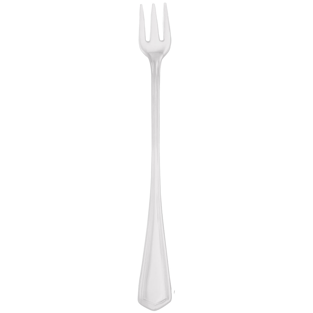Walco 4415 Classic Silver 5 7/8" 18/10 Silver Plated Extra Heavy Weight Cocktail Fork - 12/Pack