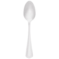 Walco 4429 Classic Silver 4 3/8" 18/10 Silver Plated Extra Heavy Weight Demitasse Spoon - 12/Pack