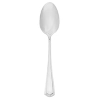 Walco 4407 Classic Silver 7 3/16" 18/10 Silver Plated Extra Heavy Weight Dessert Spoon - 12/Pack