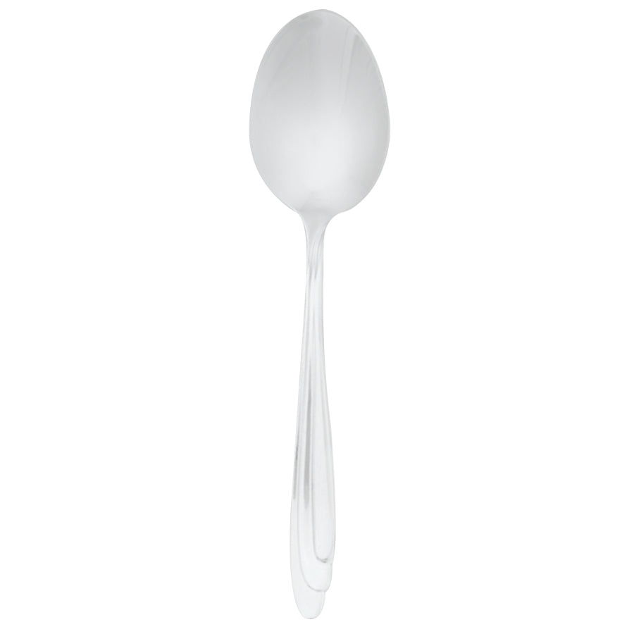 Walco 1901 Continuo 6 1/16" 18/10 Stainless Steel Extra Heavy Weight Teaspoon - 12/Pack