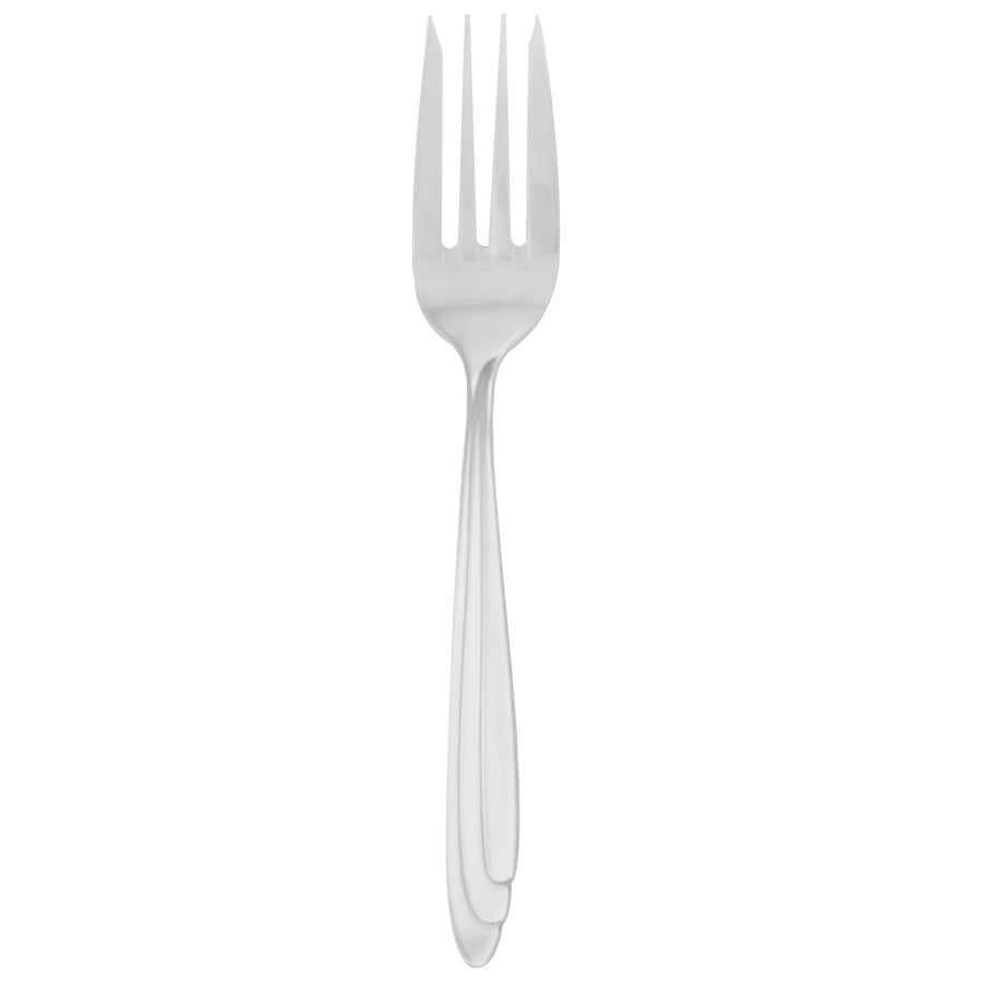 Walco 1906 Continuo 7" 18/10 Stainless Steel Extra Heavy Weight Salad Fork - 12/Pack