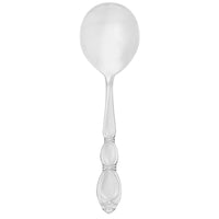 Walco 2212 Dramatique 6" 18/10 Stainless Steel Extra Heavy Weight Bouillon Spoon - 12/Pack