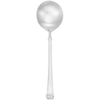 Walco 5312 Farmington 6 1/4" 18/10 Stainless Steel Extra Heavy Weight Bouillon Spoon - 12/Pack