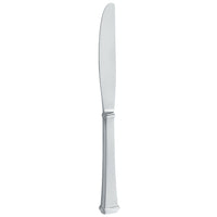 Walco 5311 Farmington 7 1/8" 18/10 Stainless Steel Extra Heavy Weight Solid Handle Butter Knife - 12/Pack