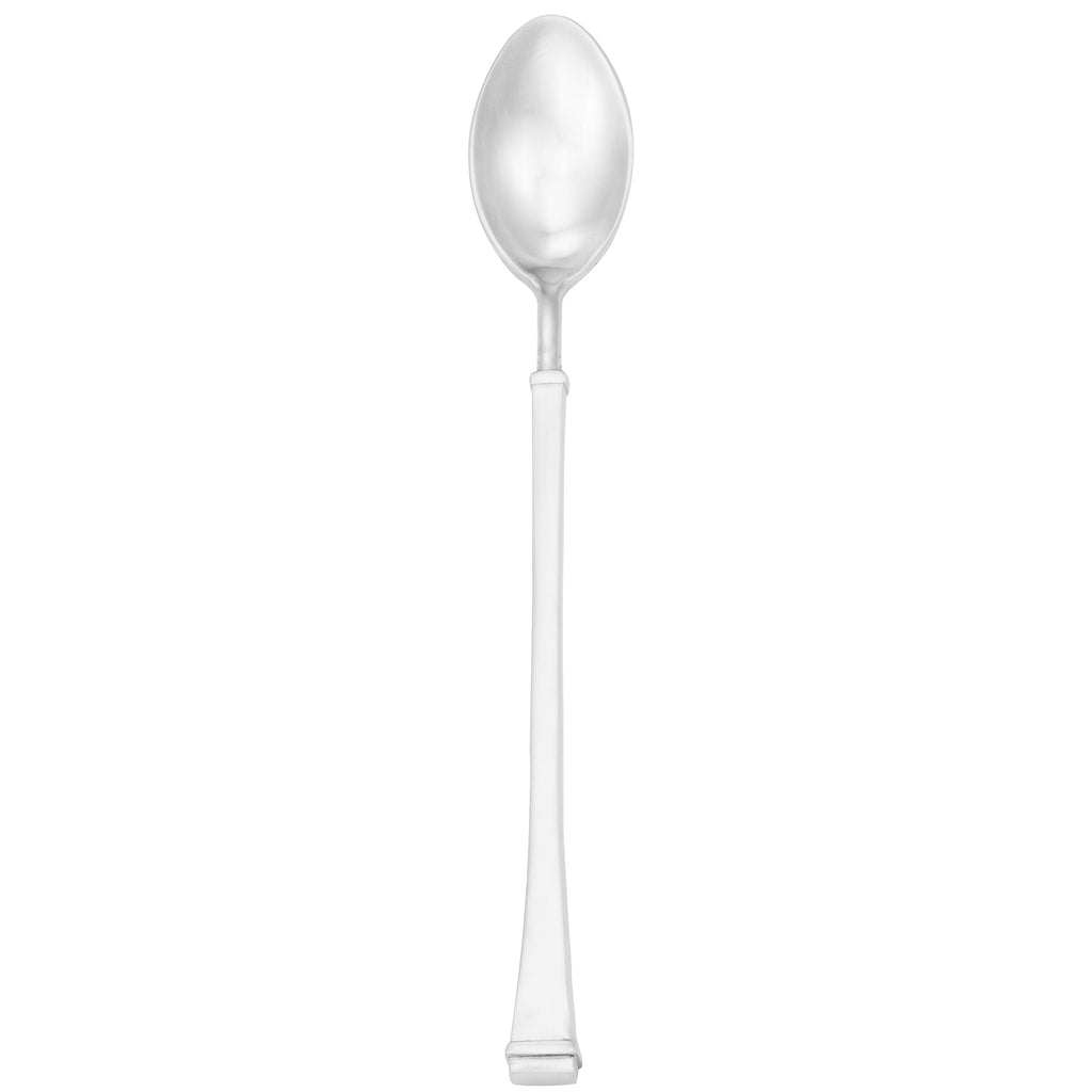 Walco 5304 Farmington 7 3/8" 18/10 Stainless Steel Extra Heavy Weight Iced Tea Spoon - 12/Pack
