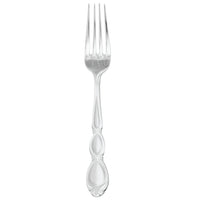 Walco 2205 Dramatique 7 5/8" 18/10 Stainless Steel Extra Heavy Weight Dinner Fork - 12/Pack