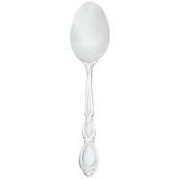 Walco 2207 Dramatique 6 15/16" 18/10 Stainless Steel Extra Heavy Weight Dessert Spoon - 12/Pack