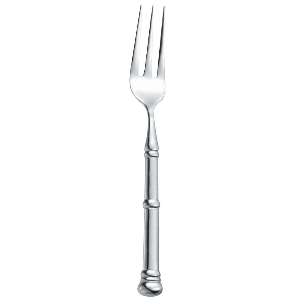 Walco 5205 Soprano 7 3/8" 18/10 Stainless Steel Extra Heavy Weight Dinner Fork - 12/Pack