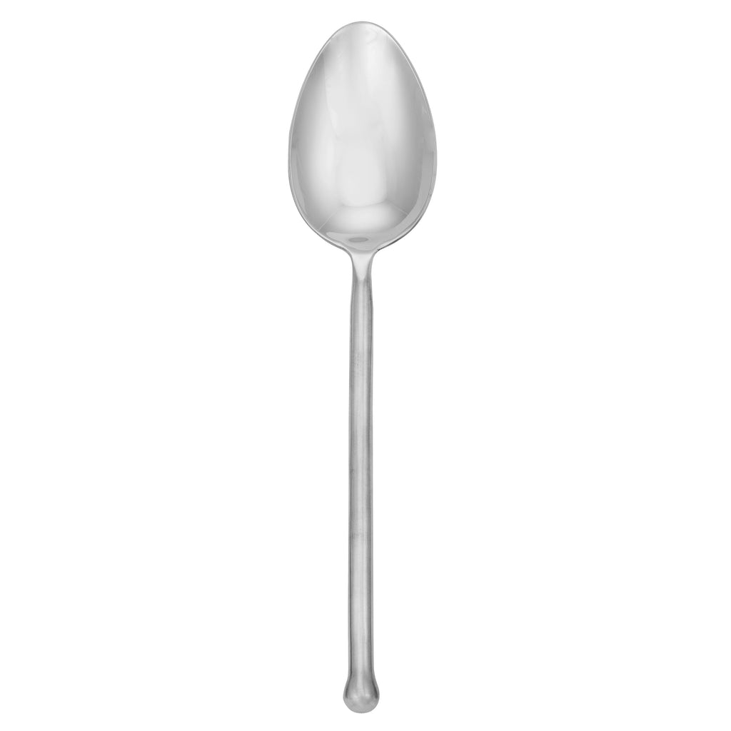 Walco RUS03 Rustic Tree 10 1/2" 18/10 Stainless Steel Extra Heavy Weight Tablespoon / Serving Spoon - 12/Pack
