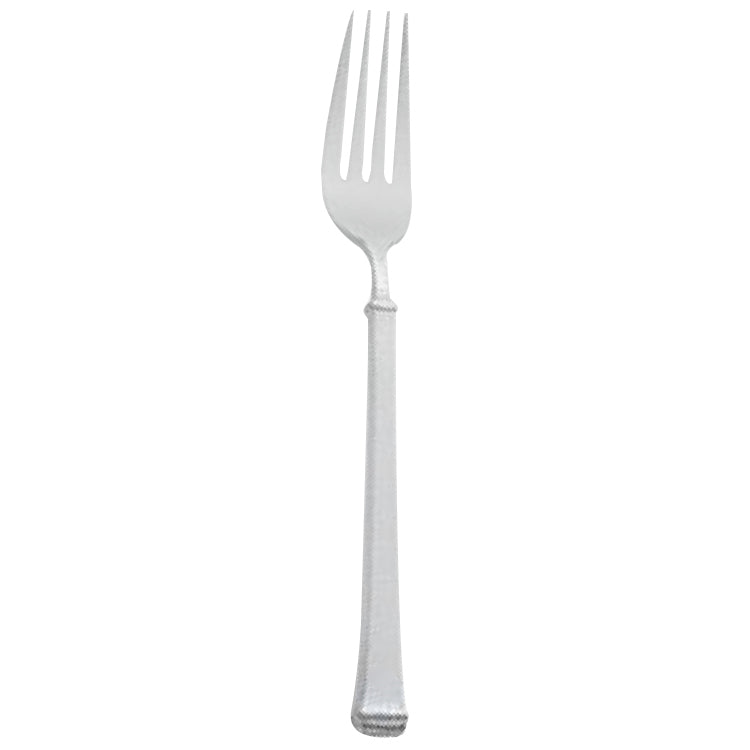 Walco 5305 Farmington 7 3/8" 18/10 Stainless Steel Extra Heavy Weight Dessert / Dinner Fork - 12/Pack