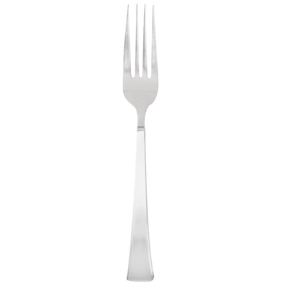 Walco 56051 Susannah 8 5/16" 18/10 Stainless Steel Extra Heavy Weight European Table Fork - 12/Pack