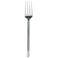 Walco CHAR06 Charred 7 5/8" 18/10 Stainless Steel Extra Heavy Weight Salad Fork - 12/Pack