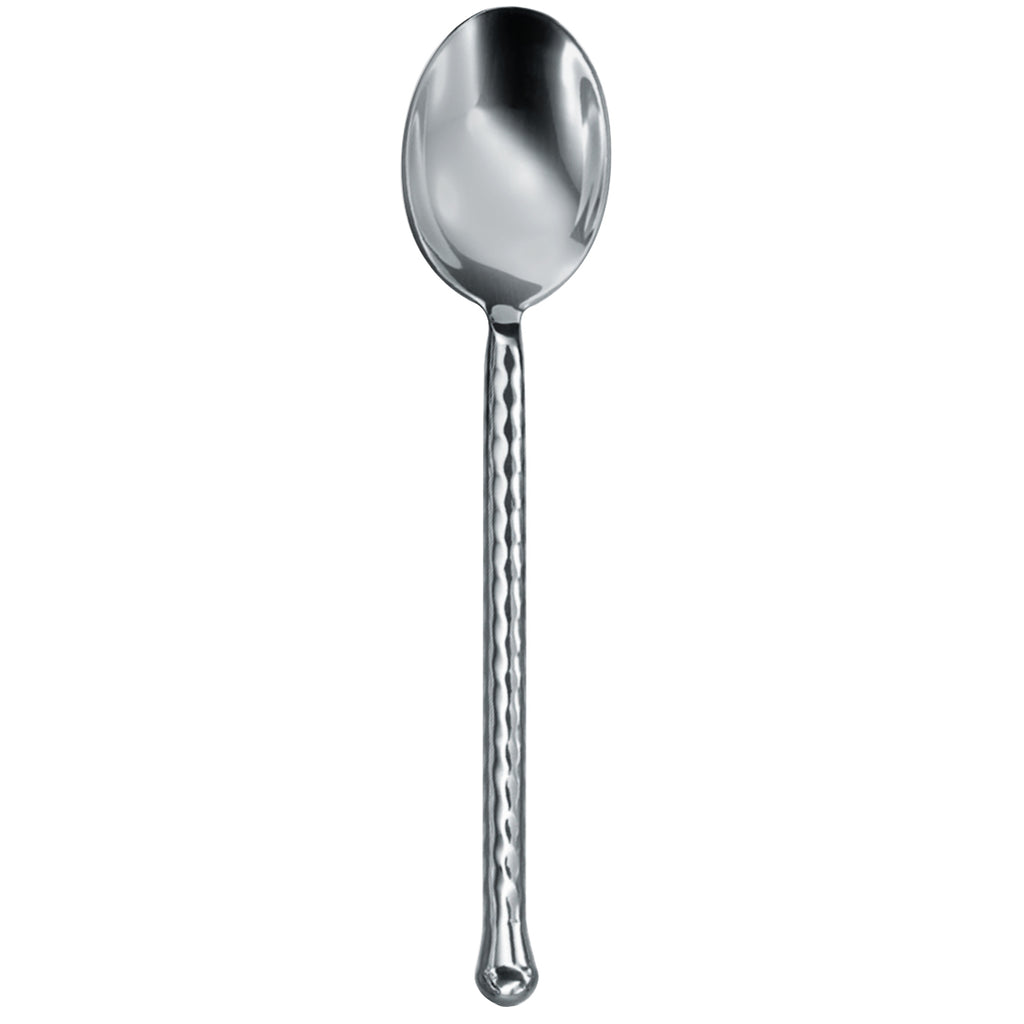 Walco RIP01 Riptide 7 5/8" 18/10 Stainless Steel Extra Heavy Weight Teaspoon - 12/Pack