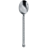 Walco RIP01 Riptide 7 5/8" 18/10 Stainless Steel Extra Heavy Weight Teaspoon - 12/Pack