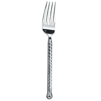 Walco RIP05 Riptide 8 1/2" 18/10 Stainless Steel Extra Heavy Weight Dinner Fork - 12/Pack