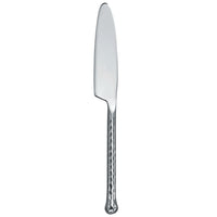 Walco RIP45 Riptide 9 1/16" 18/10 Stainless Steel Extra Heavy Weight Dinner Knife - 12/Pack