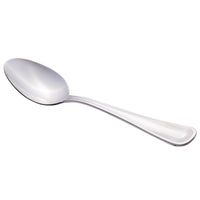World Tableware 129 001 Reflections 6 3/8" 18/0 Stainless Steel Heavy Weight Teaspoon - 12/Pack