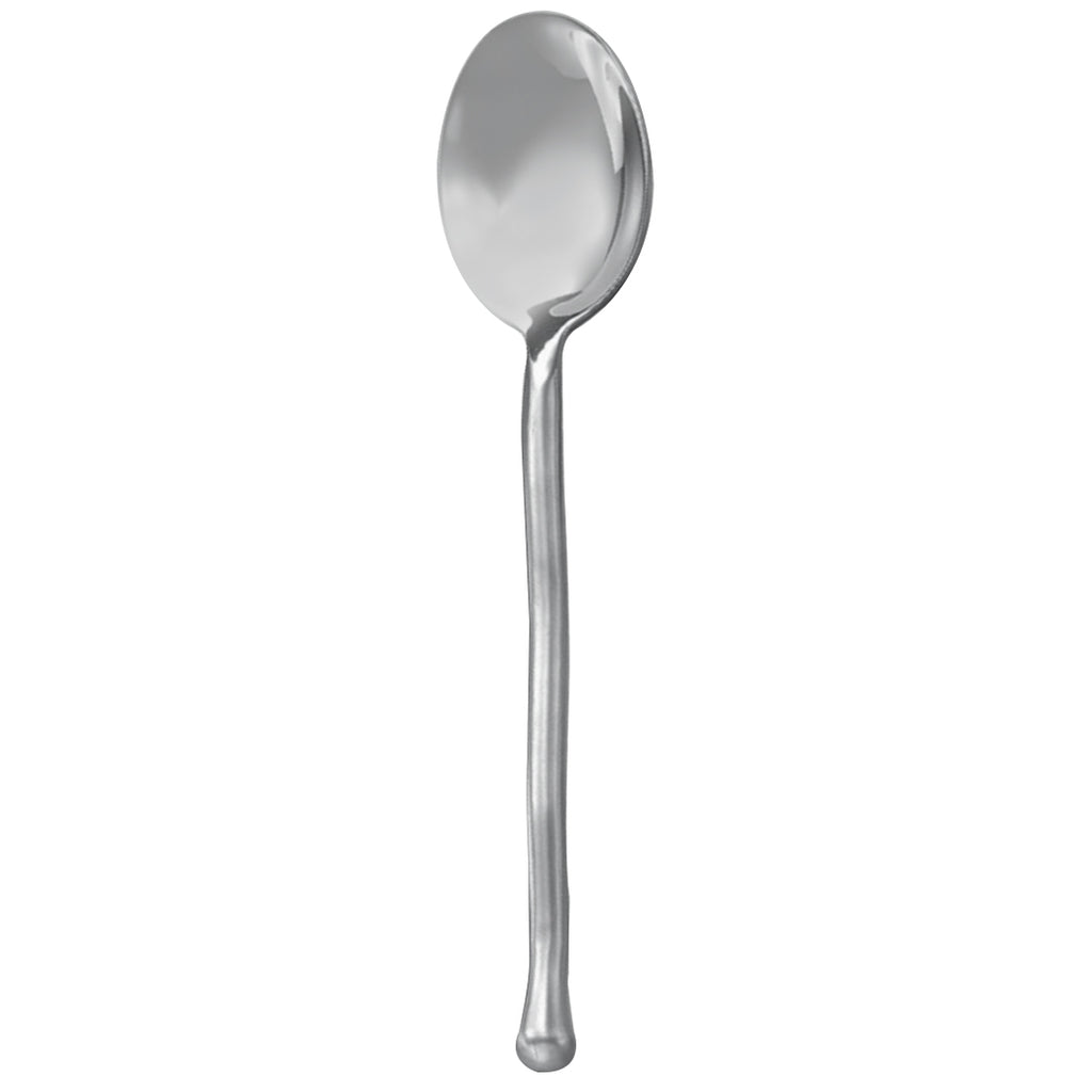 Walco RUS01 Rustic Tree 7 3/8" 18/10 Stainless Steel Extra Heavy Weight Teaspoon - 12/Pack