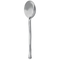 Walco RUS01 Rustic Tree 7 3/8" 18/10 Stainless Steel Extra Heavy Weight Teaspoon - 12/Pack